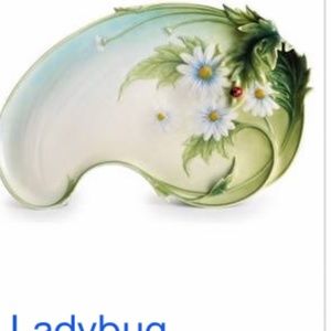 Franz ladybug tray For tea set